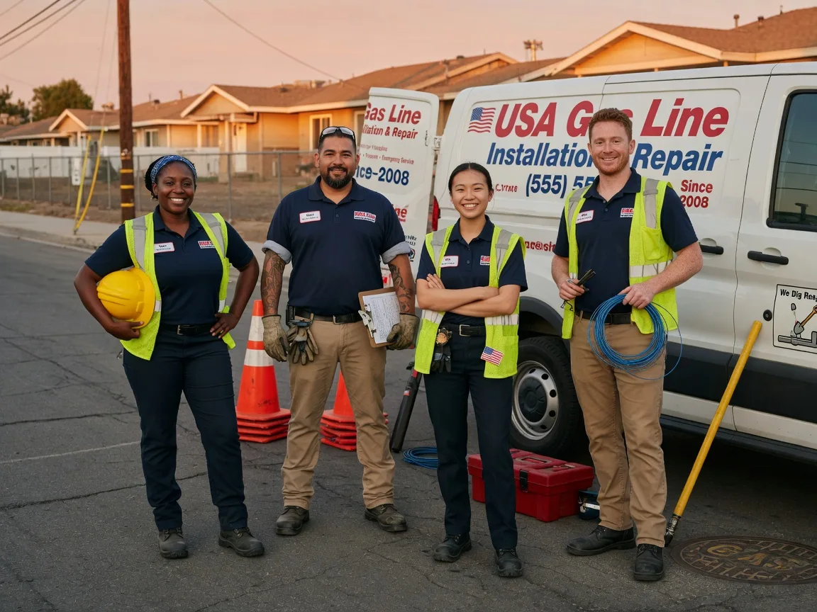 Gas Line Installation company in Amsterdam, MO